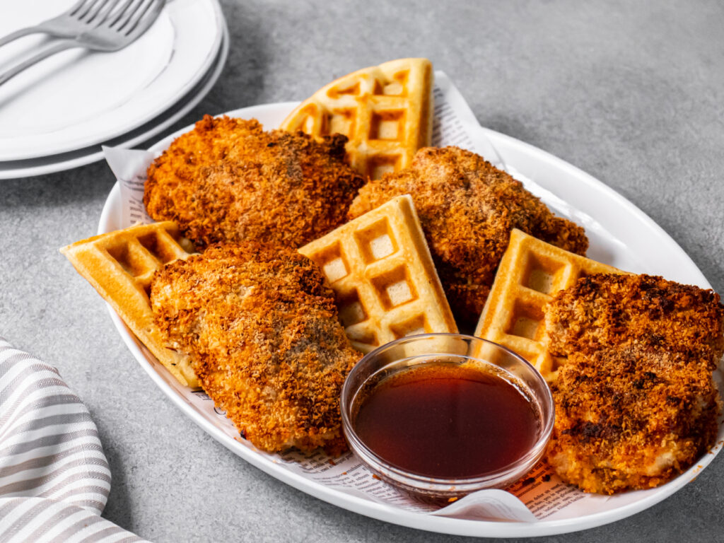 Image for Air Fryer Chicken and Waffles