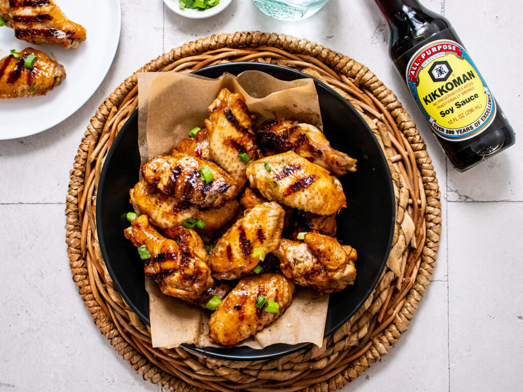 Image for Grilled Cider-Soy Chicken Wings