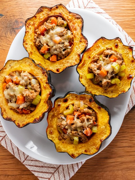 Image for Ground Turkey Stuffed Acorn Squash