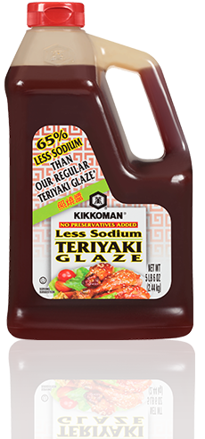 No Preservatives Added Less Sodium Teriyaki Glaze