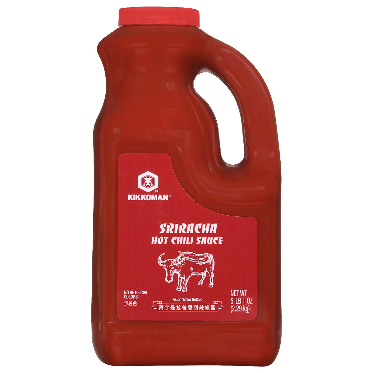 5 LBS Sriracha Hot Chili Sauce - Plastic bottles