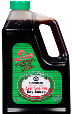 Less Sodium Soy Sauce
