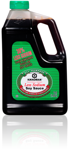 Less Sodium Soy Sauce