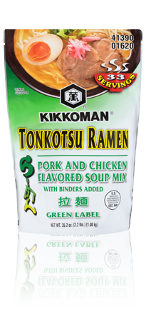 Kikkoman Tonkotsu Ramen Soup Mix - Green