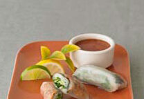 Image for Vietnamese Shrimp Rolls with Chili-Plum Sauce