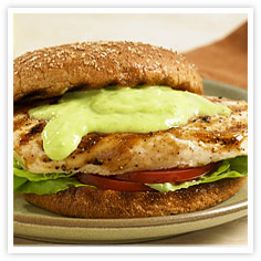 Image for Ponzu Chicken Sandwich with Wasabi Sauce
