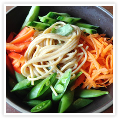 Image for Peanut Noodle Bowl with Fresh Vegetables