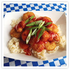 Image for Sweet & Sour Shrimp with Steamed Brown Rice