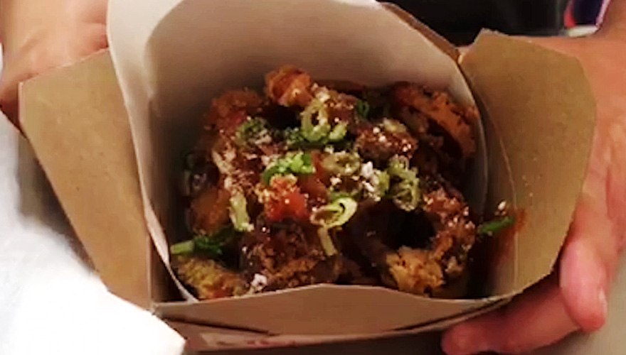 Crispy Fried Portabella Rings with Thai Chili Ranch - Kikkoman Food Services