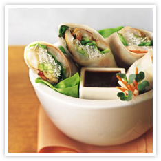 Image for Vietnamese Grilled Prawn Salad Roll