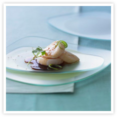 Image for Steamed Scallops with Tamari and Ginger