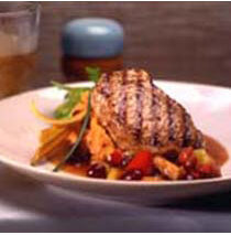 Image for Pork Chops with Apple-Cranberry Sauce