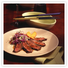 Image for Spicy Sesame Flank Steaks