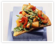 Image for Teriyaki Lacquered Shrimp Pizza
