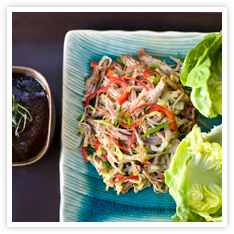 Image for Hand-Pulled Mongolian Pork with Lettuce Cups