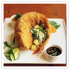 Image for Crispy Whole Fish with Coconut Red Curry