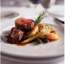 Image for Lamb Medallions with Soy-Mustard Glaze