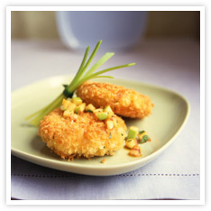 Image for Smoked Trout and Crabmeat Cakes