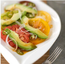 Image for Heirloom Tomato Salad with Lime Ponzu