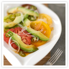 Image for Heirloom Tomato Salad with Lime Ponzu