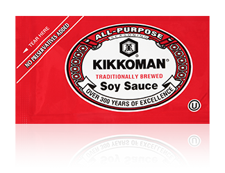 No Preservatives Added Soy Sauce Packets