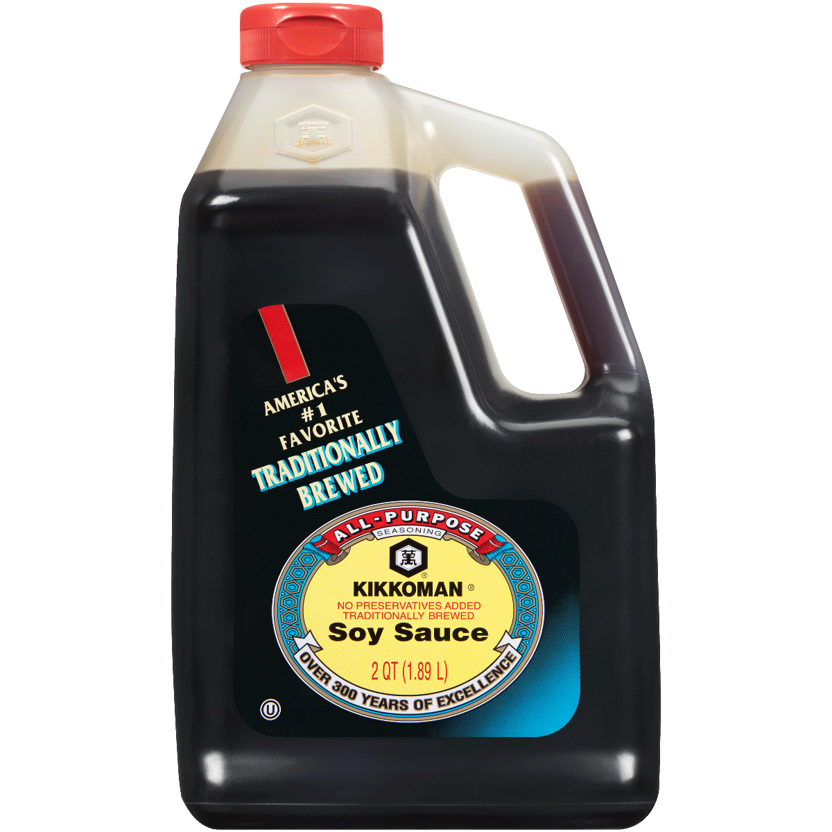 1/2 GAL Soy Sauce - Plastic bottles