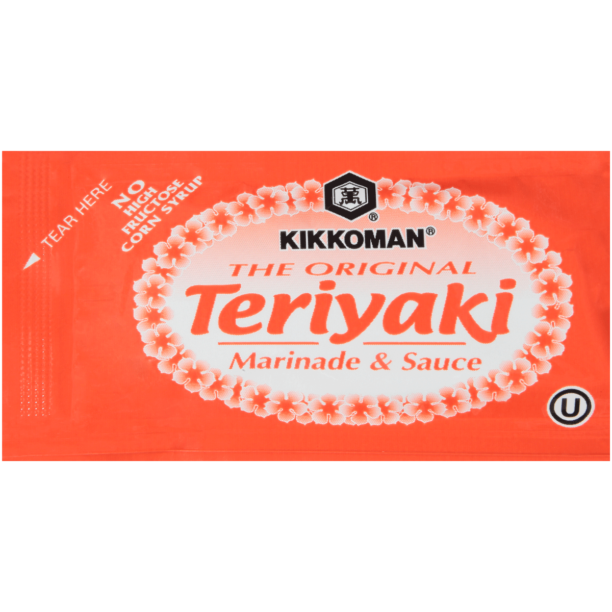6 ML Teriyaki Marinade & Sauce - Aluminized plastic film packets