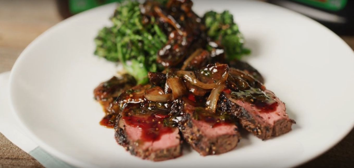 Beef and Broccolini Kikkoman Food Services