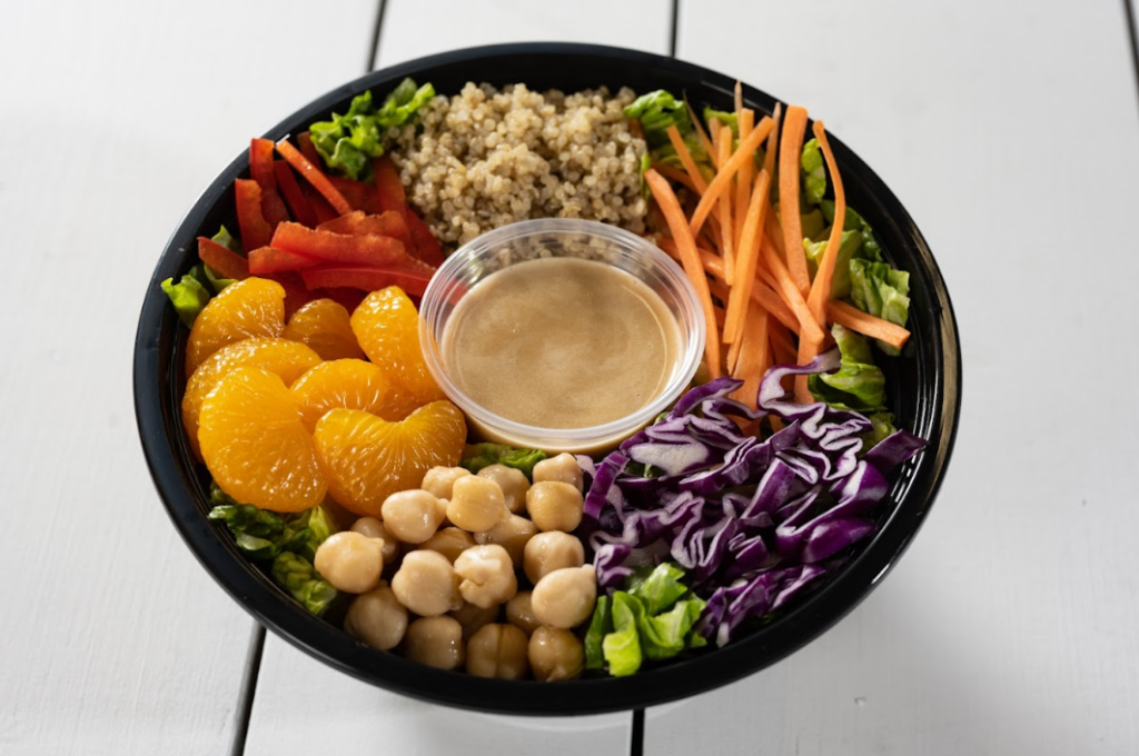 Image for Rainbow Salad with Ponzu Dressing