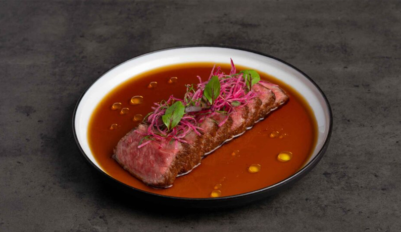 Grilled Japanese A5 Wagyu with Ponzu