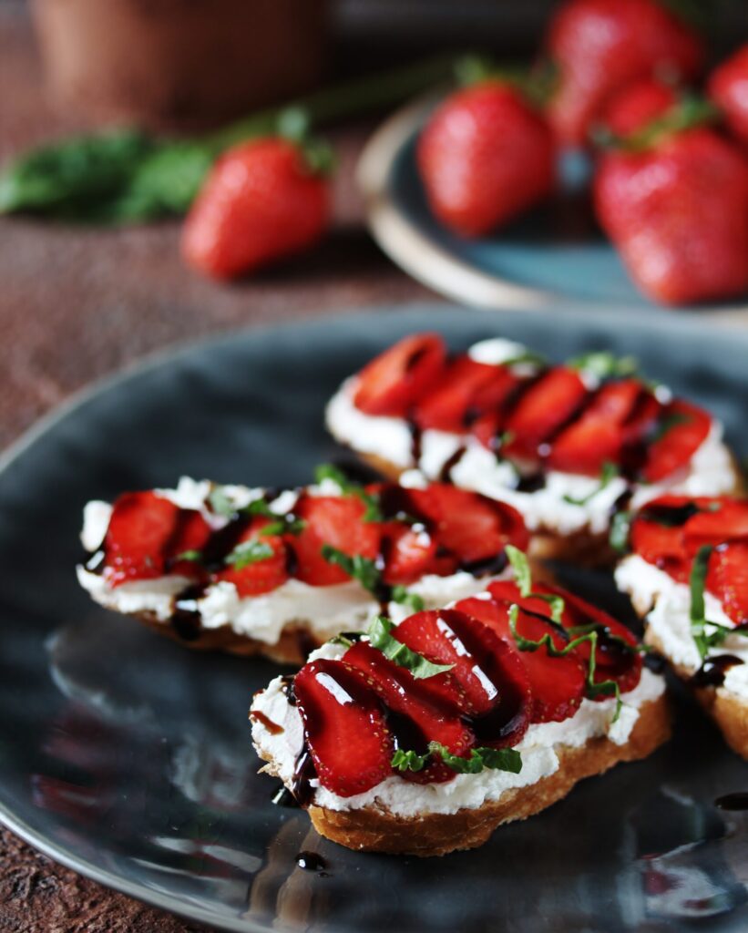 Image for Summer Fruit Crisps with Goat Cheese