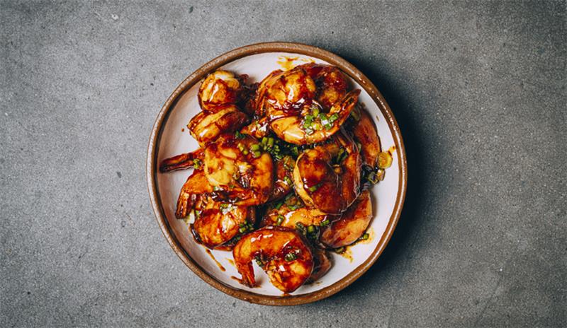 Hoisin-Glazed Shrimp