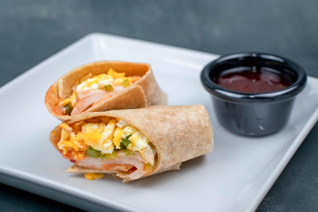 Image for Sweet and Sour Turkey Breakfast Wrap