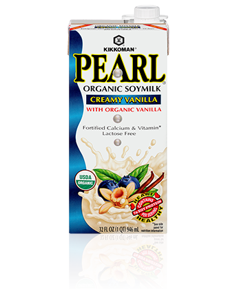 PEARL<sup>®</sup>Organic Soymilk Creamy Vanilla