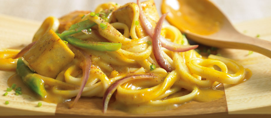 Image for Curried Tofu with Pasta