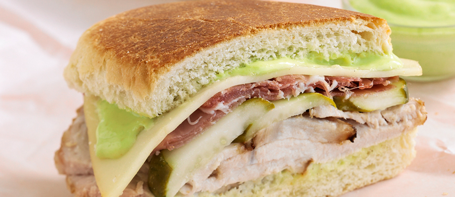 Image for Pork Sandwich with Mojo Wasabi Mayo