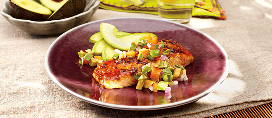 Image for Marinated Grilled Salmon