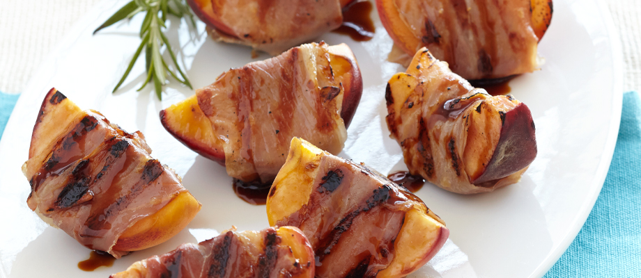 Image for Grilled Peaches N’ Proscuitto