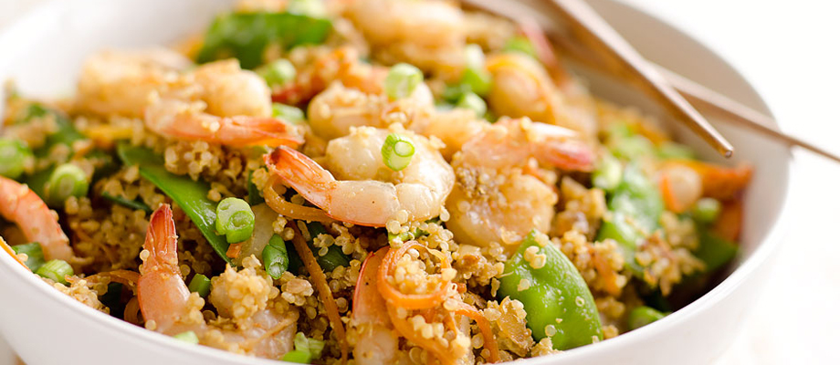 Image for Light Shrimp Fried Quinoa