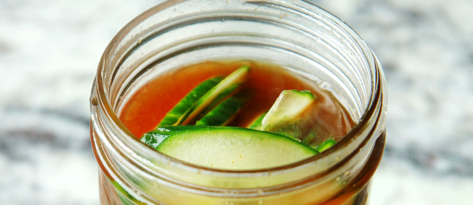 Image for Spicy Pickled Cucumber Slices