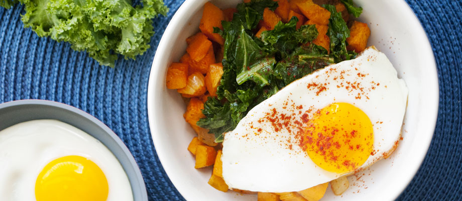 Image for Sweet Potato + Kale Breakfast Bowl