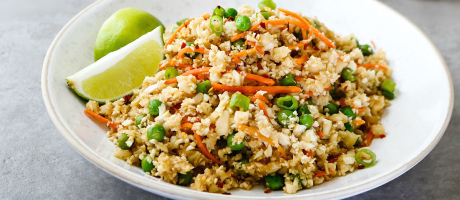 Image for Ginger Lime Cauliflower Fried Rice