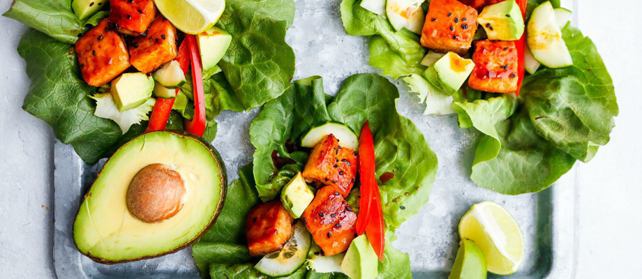 Image for Pan Fried Salmon Lettuce Wraps