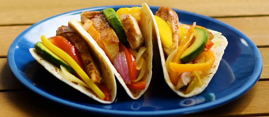 Image for Grilled Teriyaki Chicken Tacos