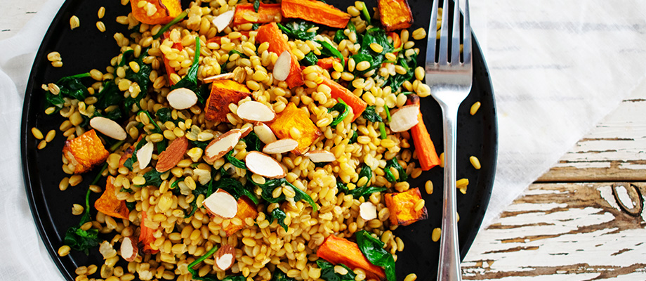 Image for Warm Farro + Root Vegetable Salad