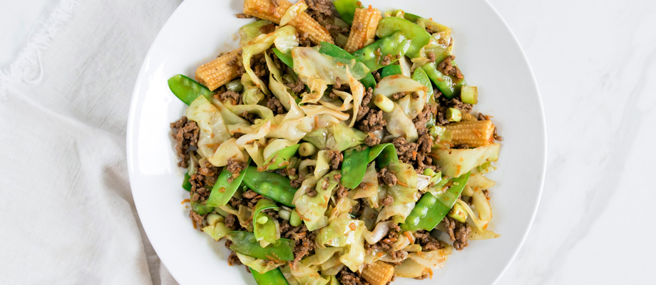 Image for Beef & Cabbage Stir Fry