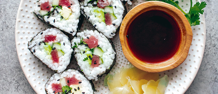 Image for Tuna Avocado Sushi Rolls