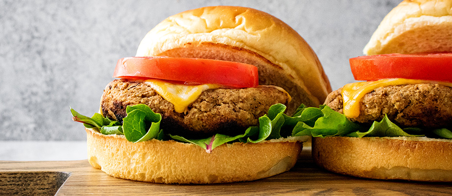 Image for Grilled Chickpea Veggie Burgers