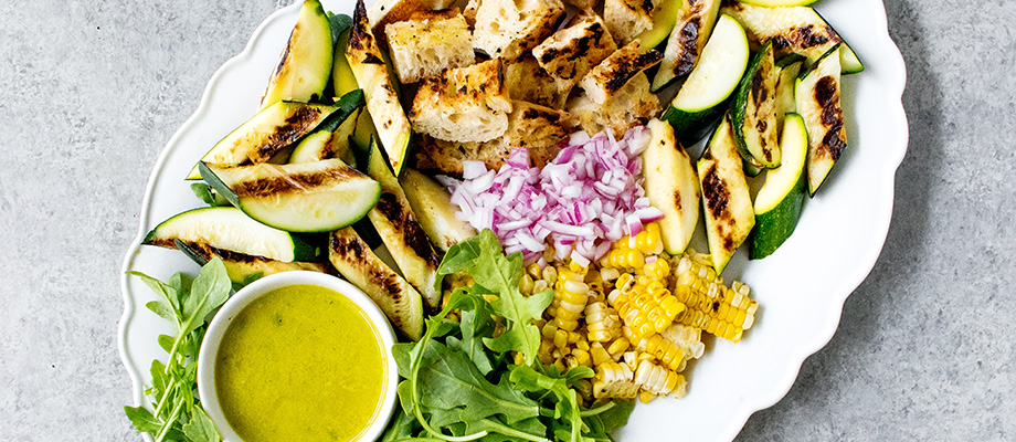 Image for Grilled Zucchini Salad