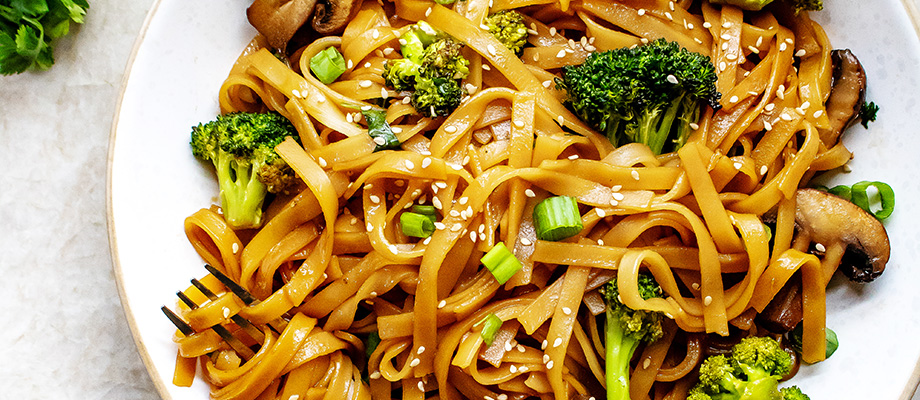 Image for Teriyaki Noodles with Roasted Vegetables